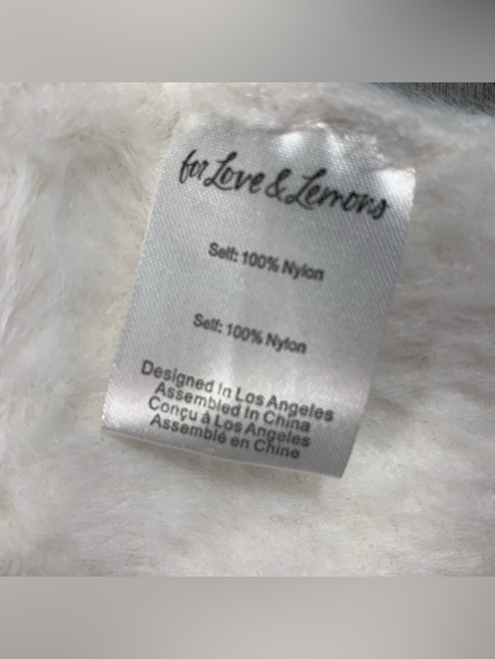 For Love And Lemons Fiona Sleep Shorts NWT Victoria’s Secret Cream Size XL - Picture 5 of 7